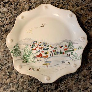 Juliska North Pole Plates and Mugs